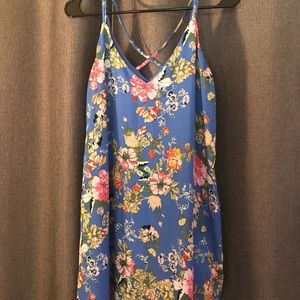 Floral mini dress